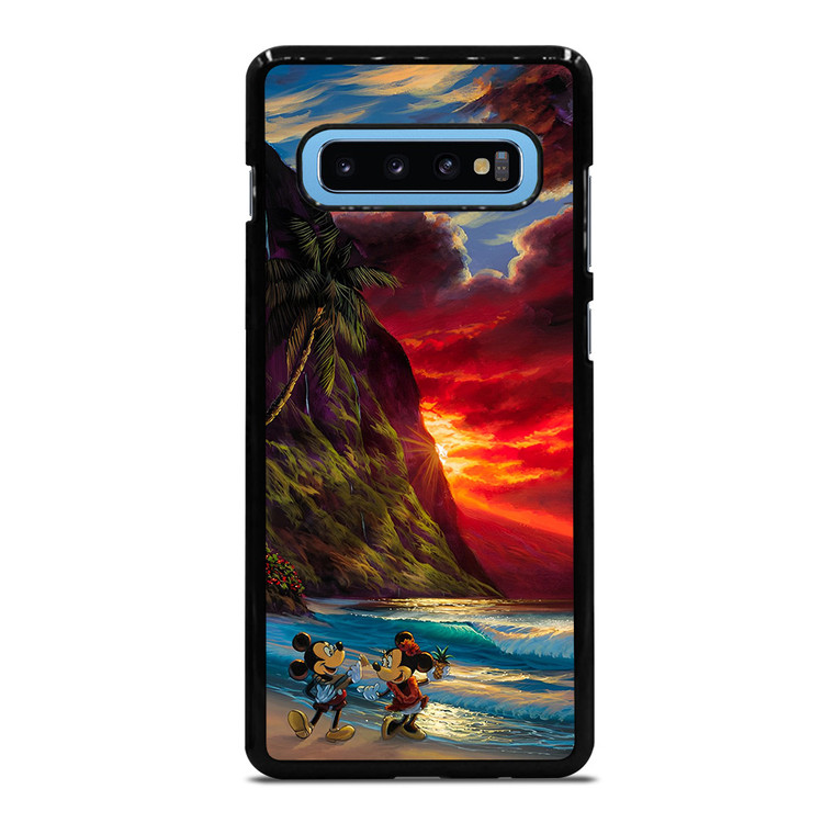 TROPICAL BEAUTIFUL MICKEY MINNIE Samsung Galaxy S10 Plus Case Cover