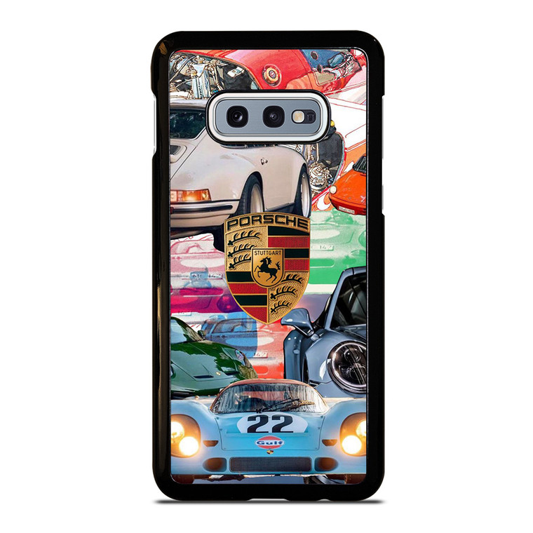 PORSCHE COLLAGE POSTER Samsung Galaxy S10e Case Cover