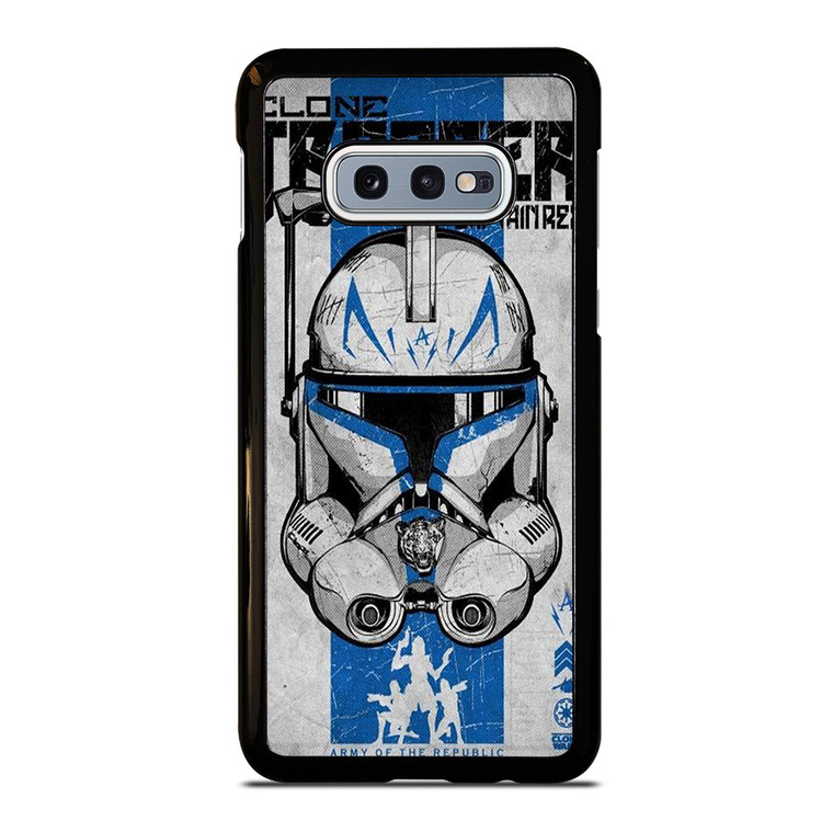 POSTER CLONE WARS STAR Samsung Galaxy S10e Case Cover