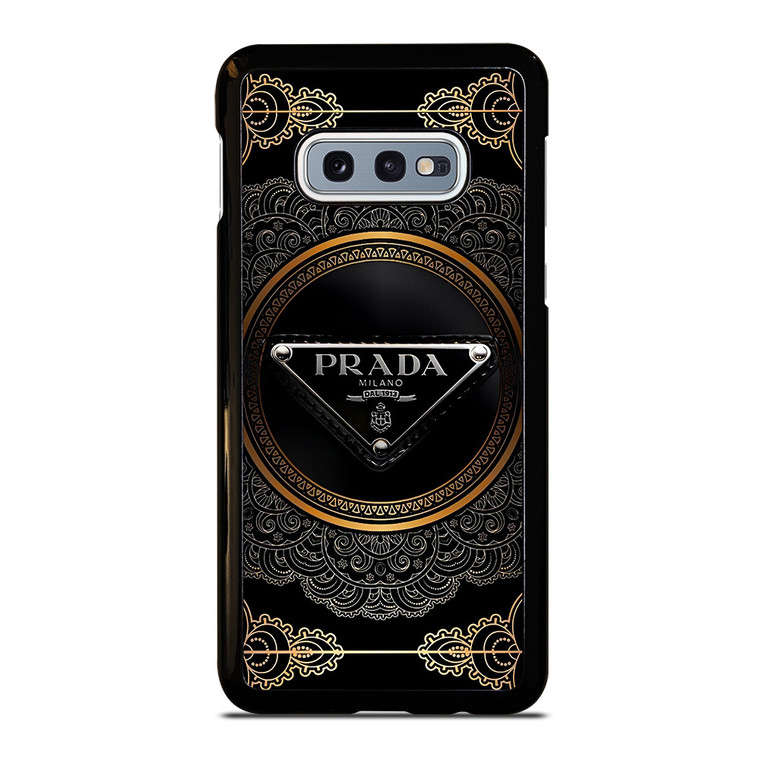PRADA MILANO BLACK GOLD Samsung Galaxy S10e Case Cover
