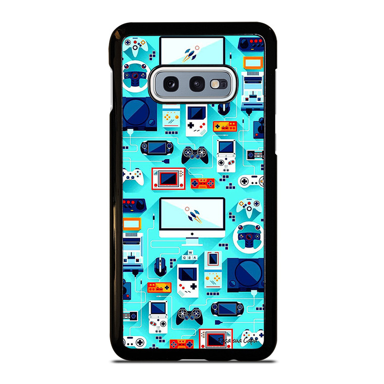 RETRO GAME FAMOUS CONSOL Samsung Galaxy S10e Case Cover