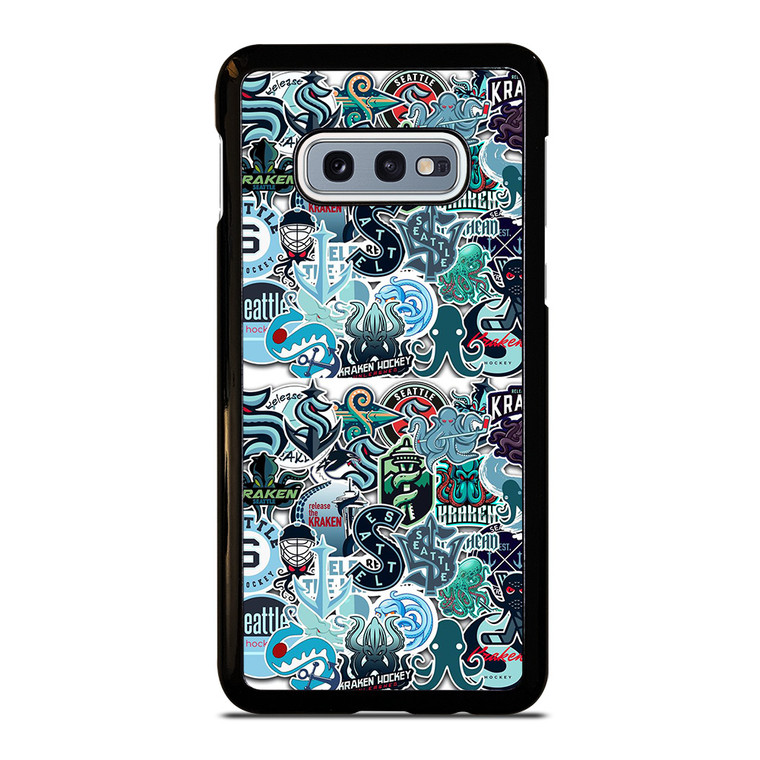 SEATTLE KRAKEN OCTOPUS COLLAGE Samsung Galaxy S10e Case Cover