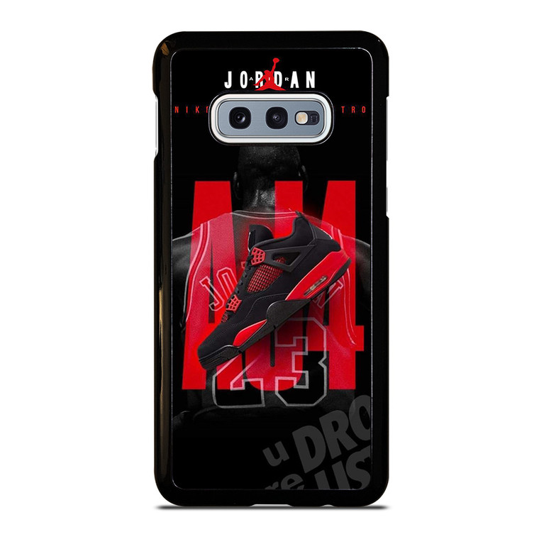 SHOES THUNDER RED JORDAN Samsung Galaxy S10e Case Cover