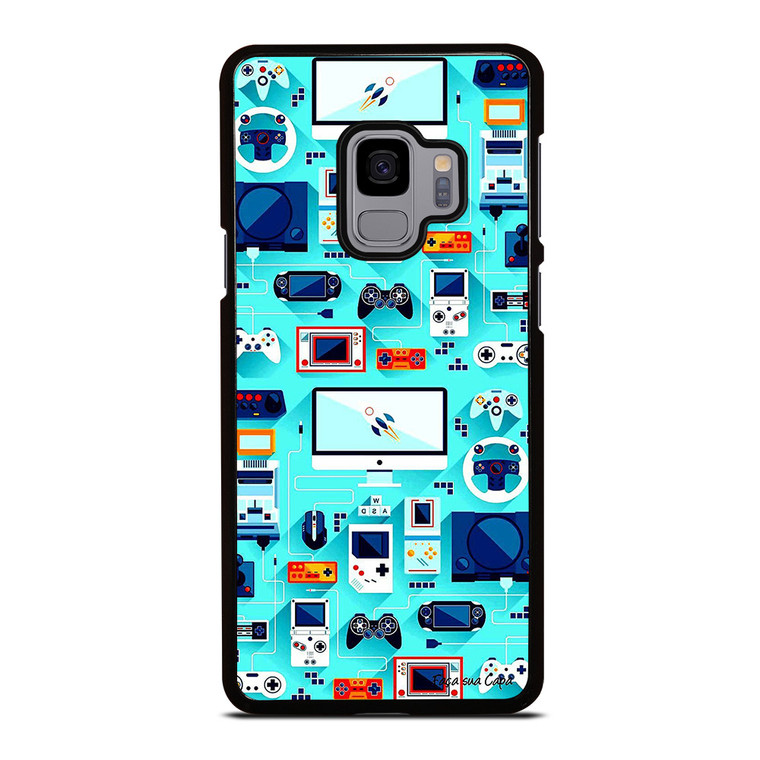 RETRO GAME FAMOUS CONSOL Samsung Galaxy S9 Case Cover