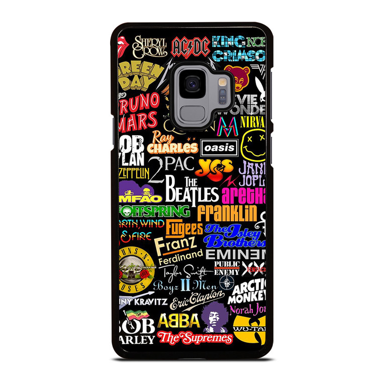 ROCK BAND COLLAGE Samsung Galaxy S9 Case Cover