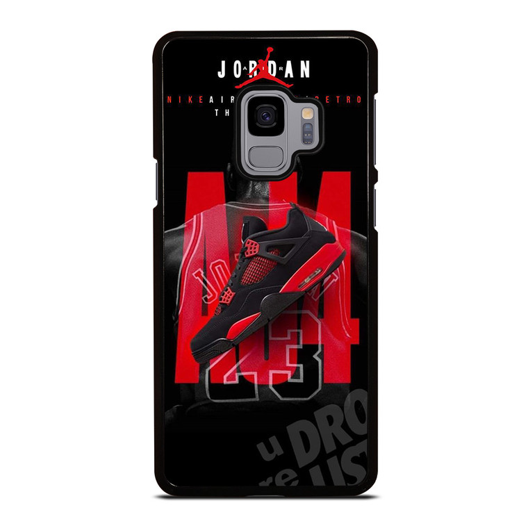 SHOES THUNDER RED JORDAN Samsung Galaxy S9 Case Cover