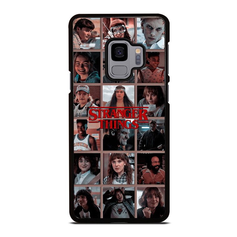 STRANGER THINGS ALL CHARACTER Samsung Galaxy S9 Case Cover