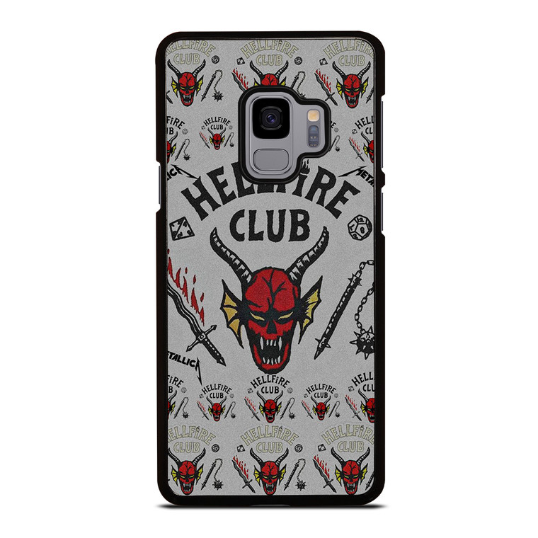 STRANGER THINGS HELLFIRE MASK Samsung Galaxy S9 Case Cover