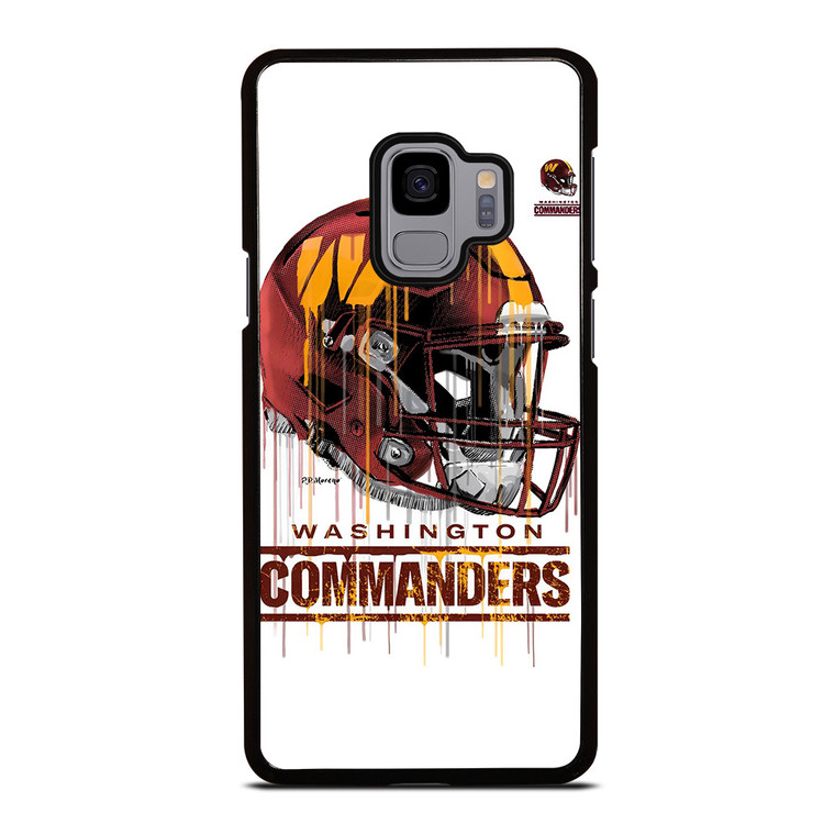 WASHINGTON COMMANDERS HELM ICON Samsung Galaxy S9 Case Cover