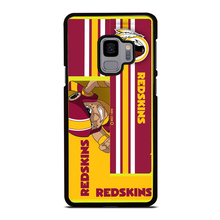 WASHINGTON REDSKINS YELLOW RED MLS Samsung Galaxy S9 Case Cover