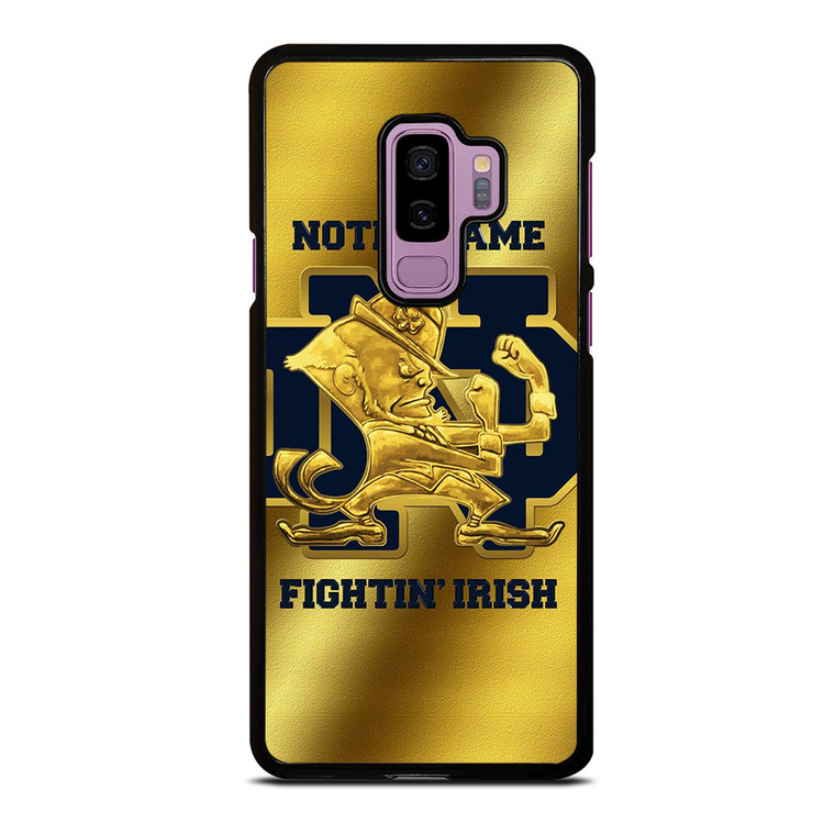 NOTRE DAME GOLD EMBLEM Samsung Galaxy S9 Plus Case Cover