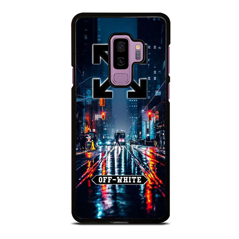 OFF WHITE NIGHT CITY Samsung Galaxy S9 Plus Case Cover