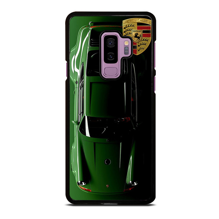 PORSCHE CAR GREEN Samsung Galaxy S9 Plus Case Cover