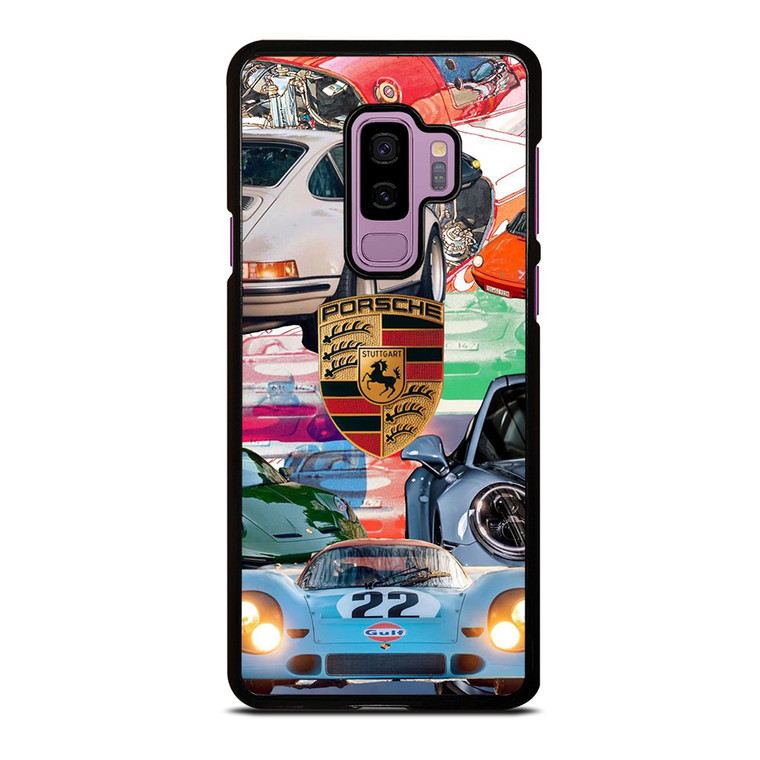 PORSCHE COLLAGE POSTER Samsung Galaxy S9 Plus Case Cover