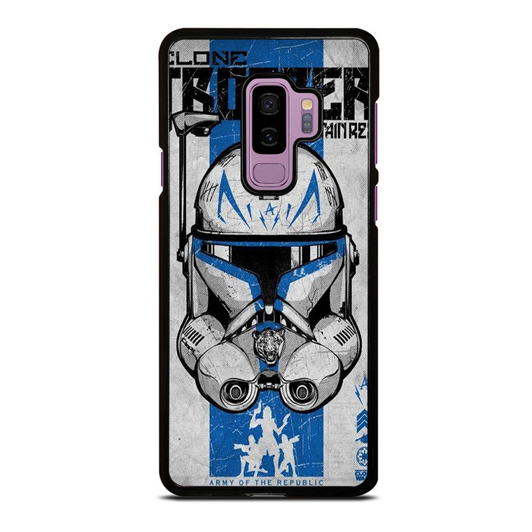 POSTER CLONE WARS STAR Samsung Galaxy S9 Plus Case Cover