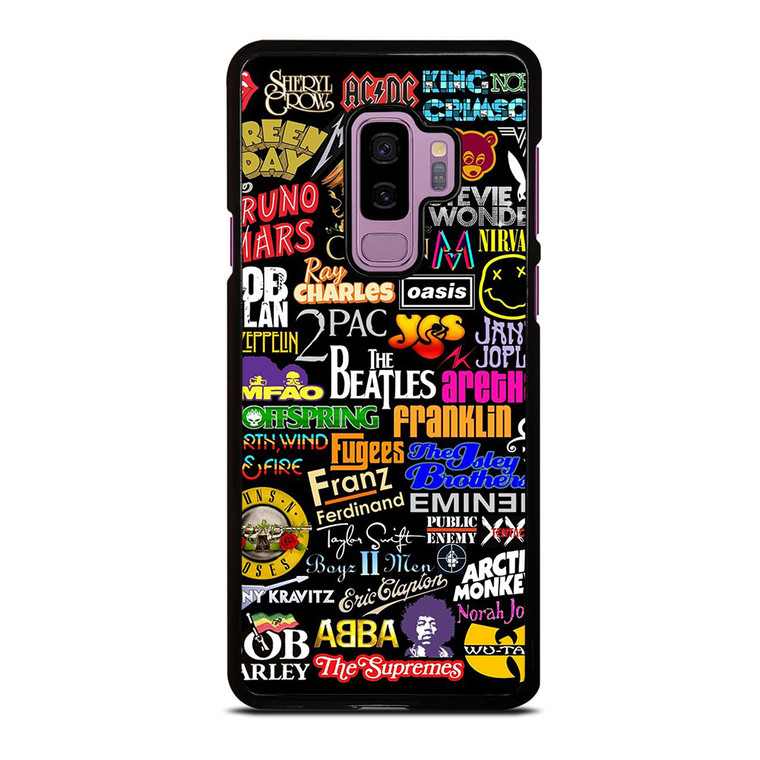 ROCK BAND COLLAGE Samsung Galaxy S9 Plus Case Cover