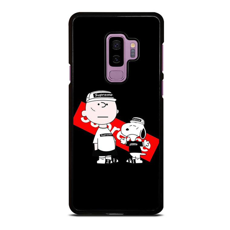 SNOOPY BROWN COOL SHIRT Samsung Galaxy S9 Plus Case Cover