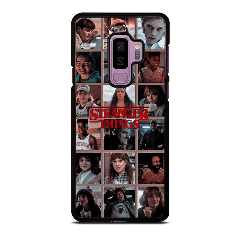 STRANGER THINGS ALL CHARACTER Samsung Galaxy S9 Plus Case Cover