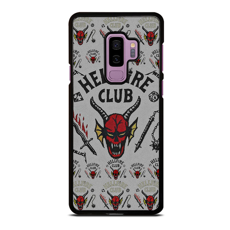 STRANGER THINGS HELLFIRE MASK Samsung Galaxy S9 Plus Case Cover