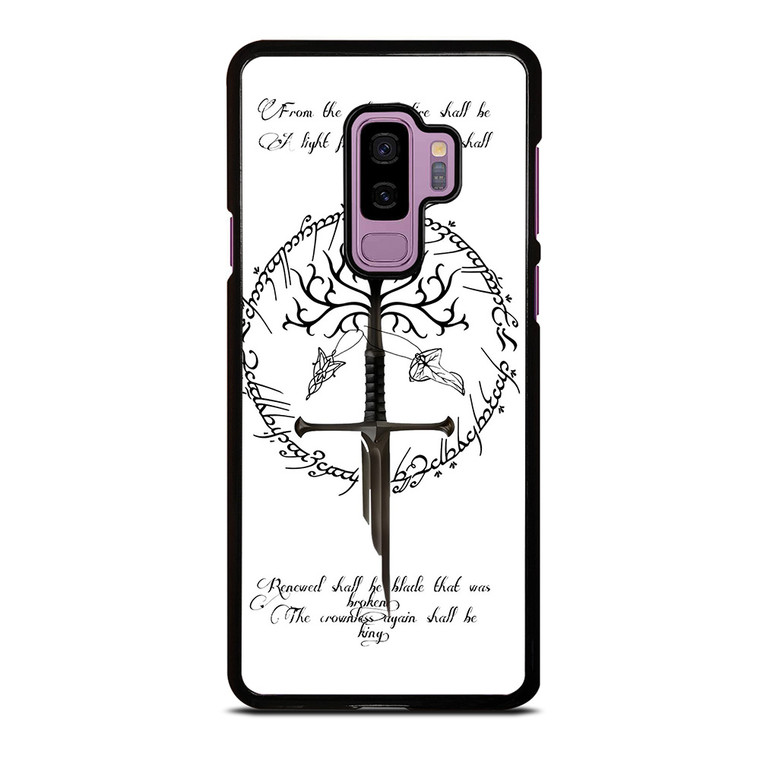 TREE LORD OF THE RING SWORD Samsung Galaxy S9 Plus Case Cover