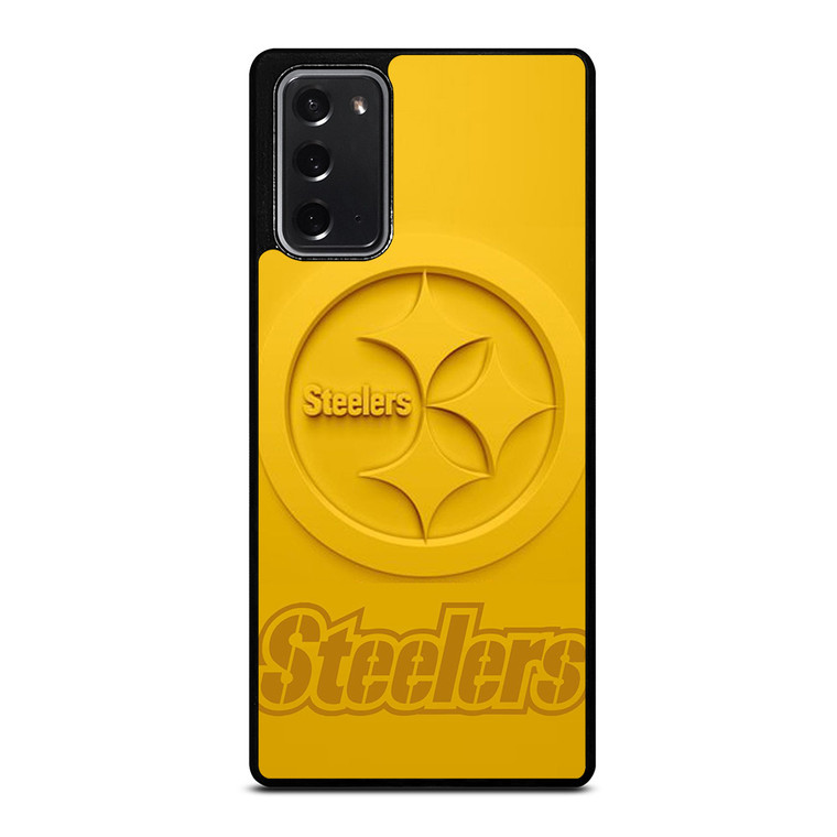 PITTSBURGH STEELERS YELLOW CRAFT Samsung Galaxy Note 20 Case Cover