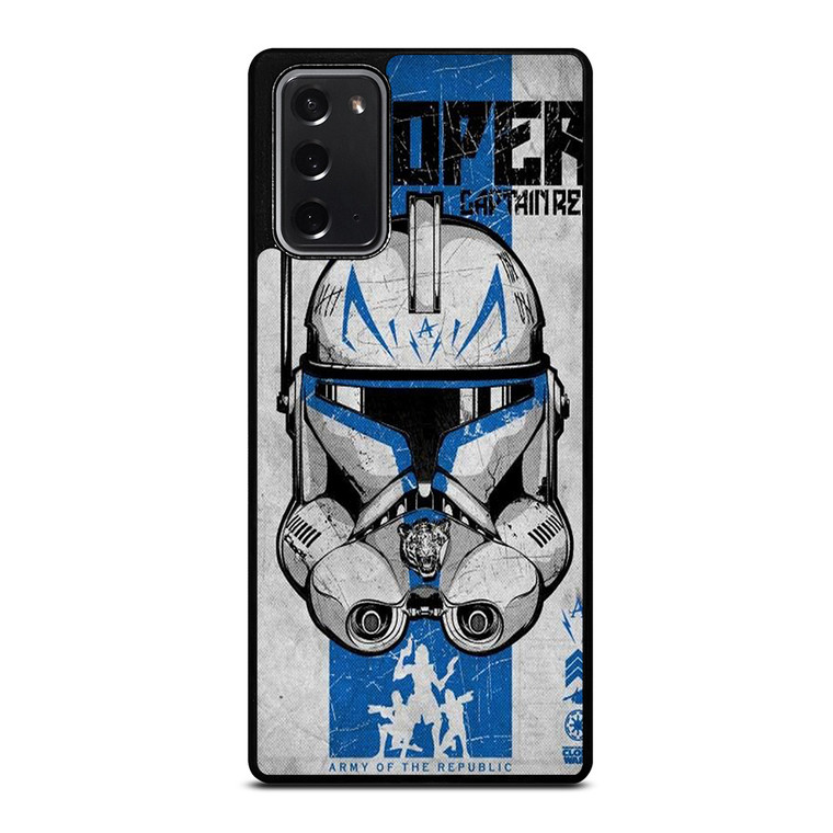 POSTER CLONE WARS STAR Samsung Galaxy Note 20 Case Cover