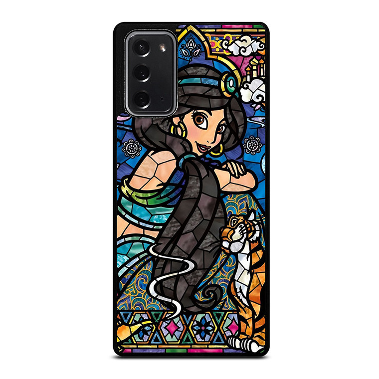 Princess Jasmine Aladdin Fairy Tale Stained Samsung Galaxy Note 20 Case Cover