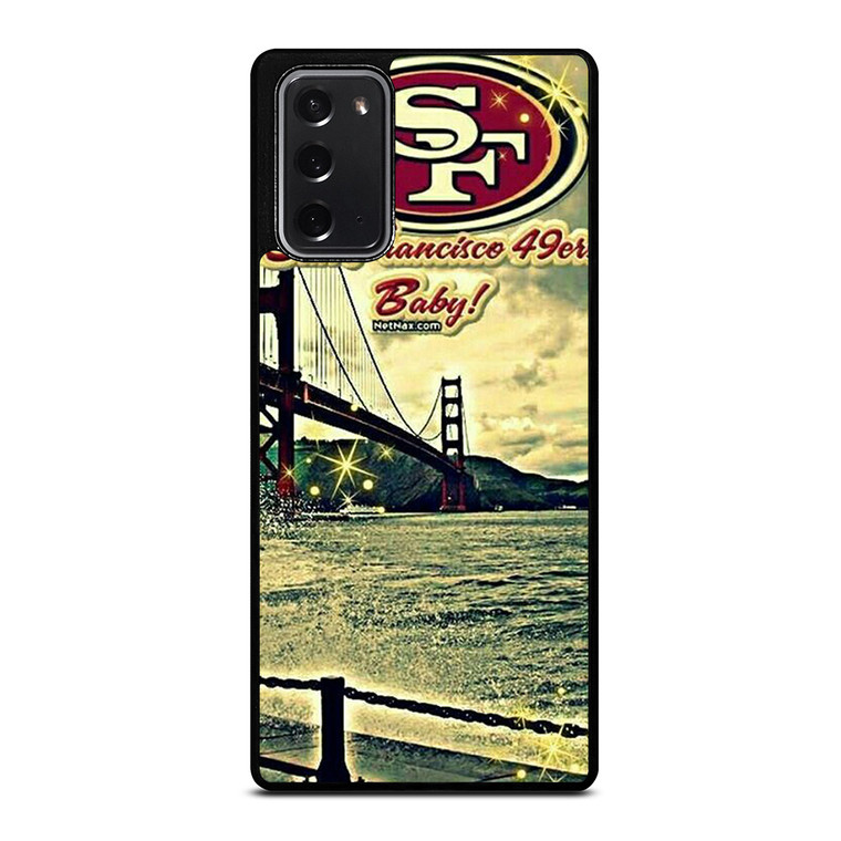 sf49ers SF 49ERS BRIDGE FOOTBALL Samsung Galaxy Note 20 Case Cover