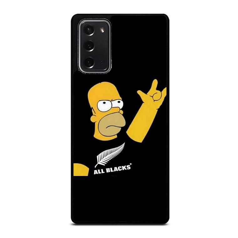 SIMPSON ALL BLACKS Samsung Galaxy Note 20 Case Cover