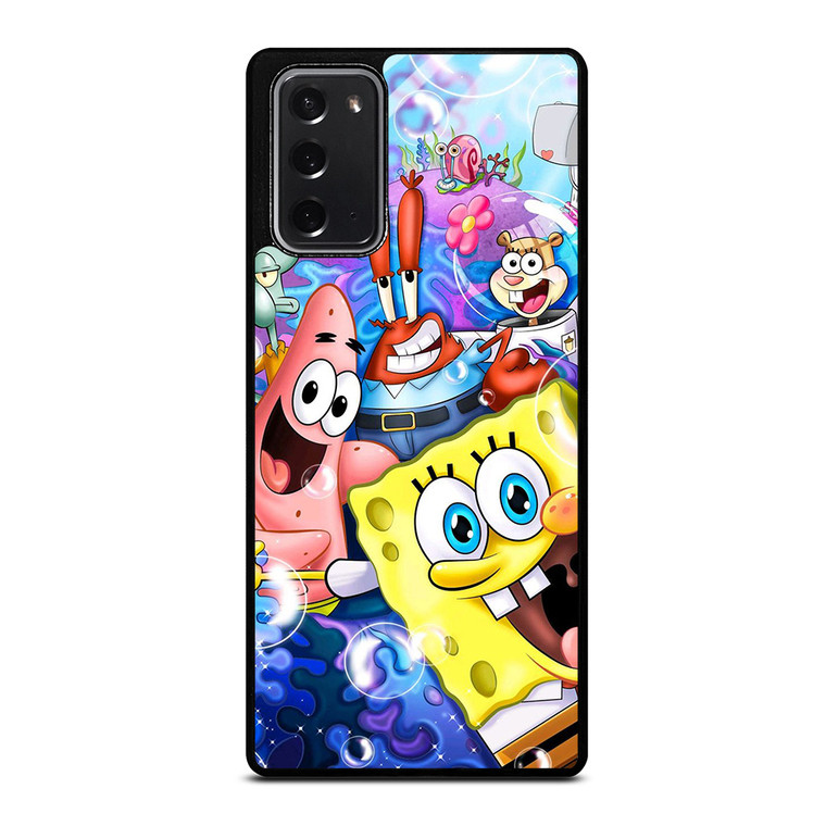 SPONGEBOB AND FRIEND BUBLE Samsung Galaxy Note 20 Case Cover