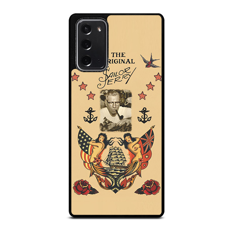 TATTOO SAILOR JERRY FACE Samsung Galaxy Note 20 Case Cover