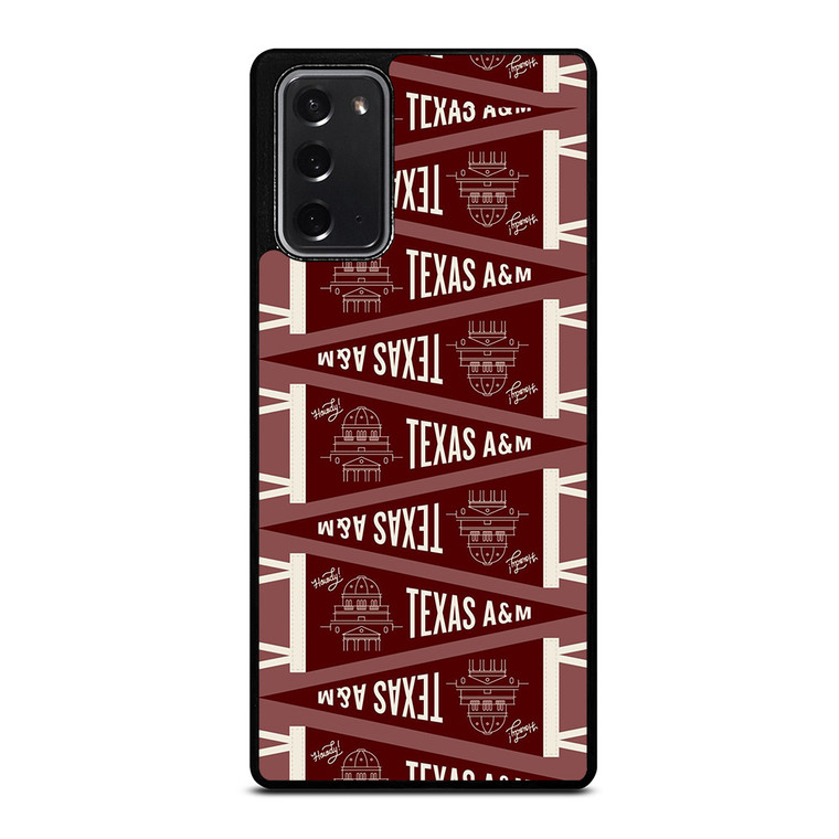 TEXAS AGGIES FLAG Samsung Galaxy Note 20 Case Cover