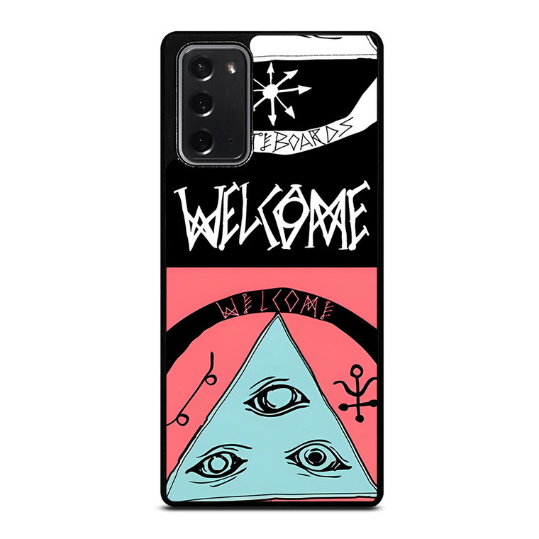 WELCOME SKATEBOARDS TWO Samsung Galaxy Note 20 Case Cover