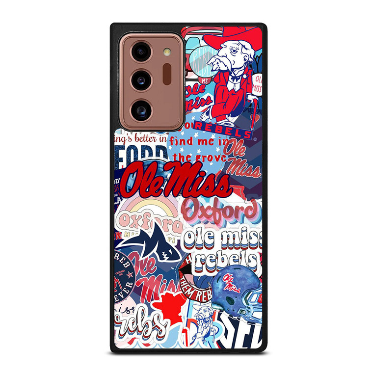 OLE MISS BASEBALL COLLAGE Samsung Galaxy Note 20 Ultra Case Cover