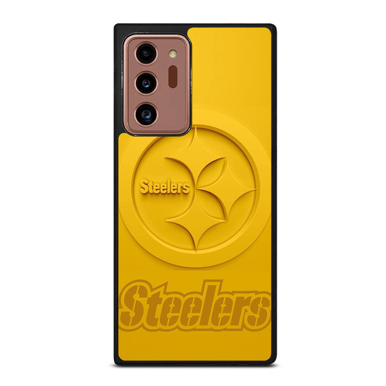 PITTSBURGH STEELERS YELLOW CRAFT Samsung Galaxy Note 20 Ultra Case Cover