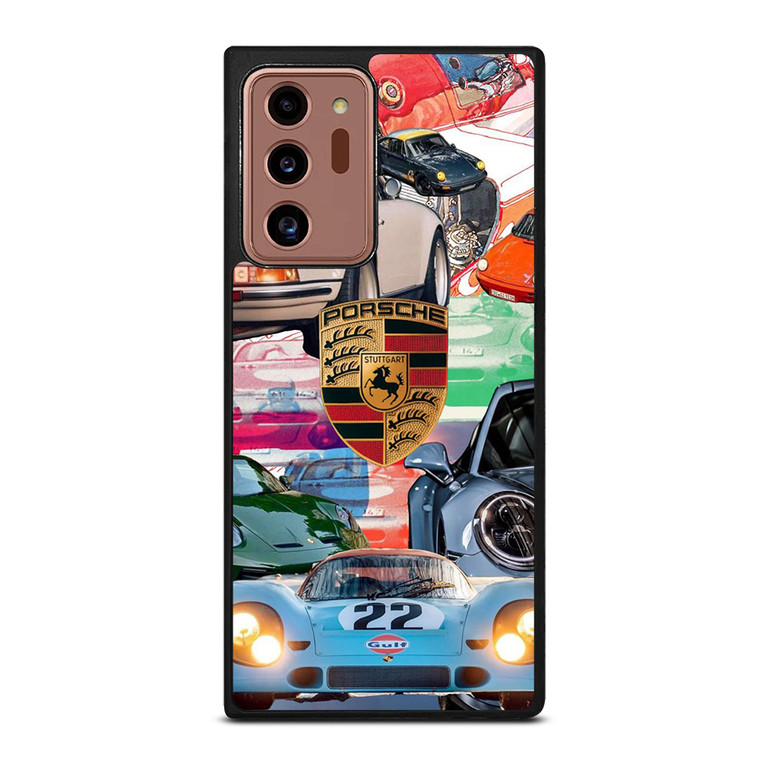 PORSCHE COLLAGE POSTER Samsung Galaxy Note 20 Ultra Case Cover