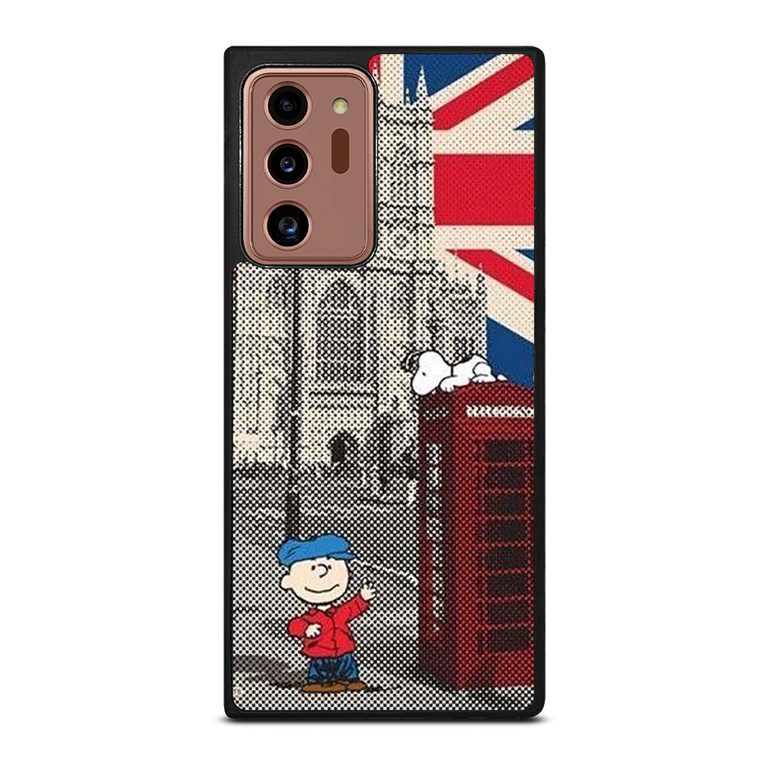 SNOOPY BOX TELEPHONE Samsung Galaxy Note 20 Ultra Case Cover