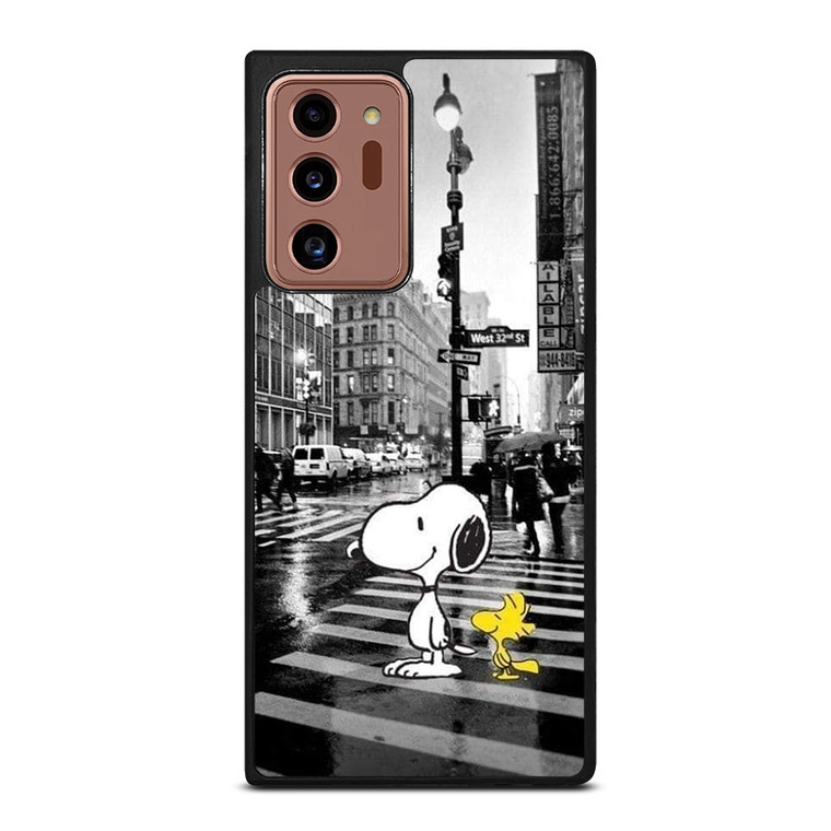 SNOOPY STREET RAIN Samsung Galaxy Note 20 Ultra Case Cover