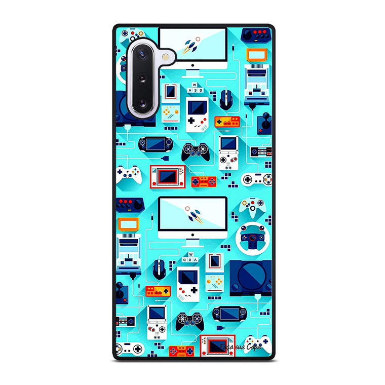 RETRO GAME FAMOUS CONSOL Samsung Galaxy Note 10 Case Cover