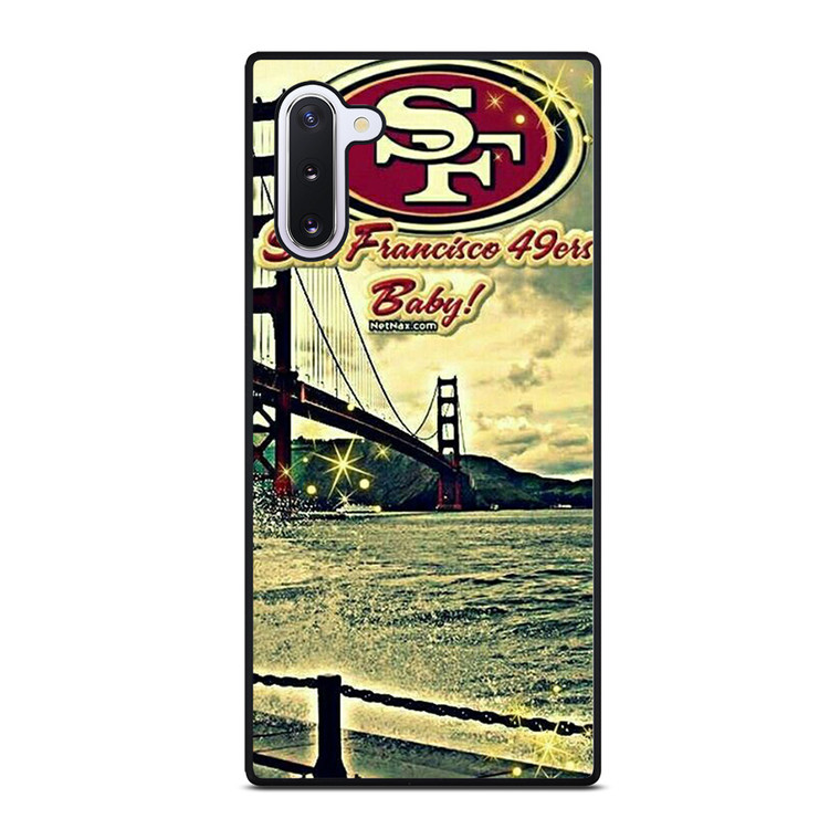 sf49ers SF 49ERS BRIDGE FOOTBALL Samsung Galaxy Note 10 Case Cover