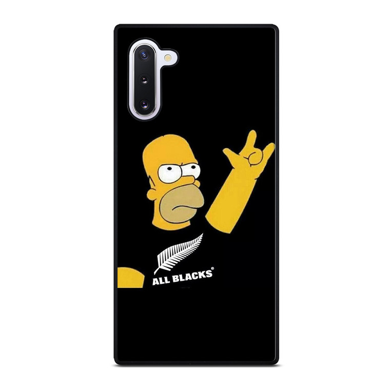 SIMPSON ALL BLACKS Samsung Galaxy Note 10 Case Cover