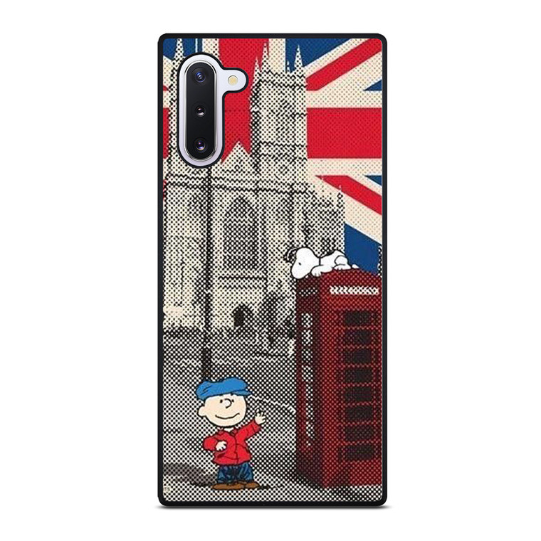 SNOOPY BOX TELEPHONE Samsung Galaxy Note 10 Case Cover