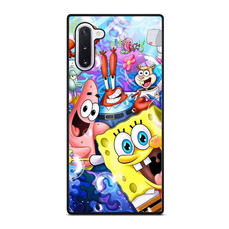 SPONGEBOB AND FRIEND BUBLE Samsung Galaxy Note 10 Case Cover