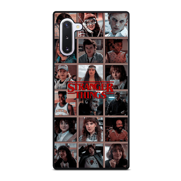STRANGER THINGS ALL CHARACTER Samsung Galaxy Note 10 Case Cover