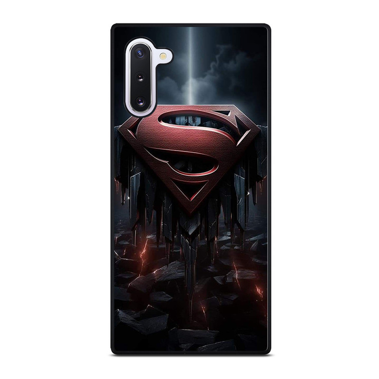 SUPERMAN DARK LOGO ICON Samsung Galaxy Note 10 Case Cover