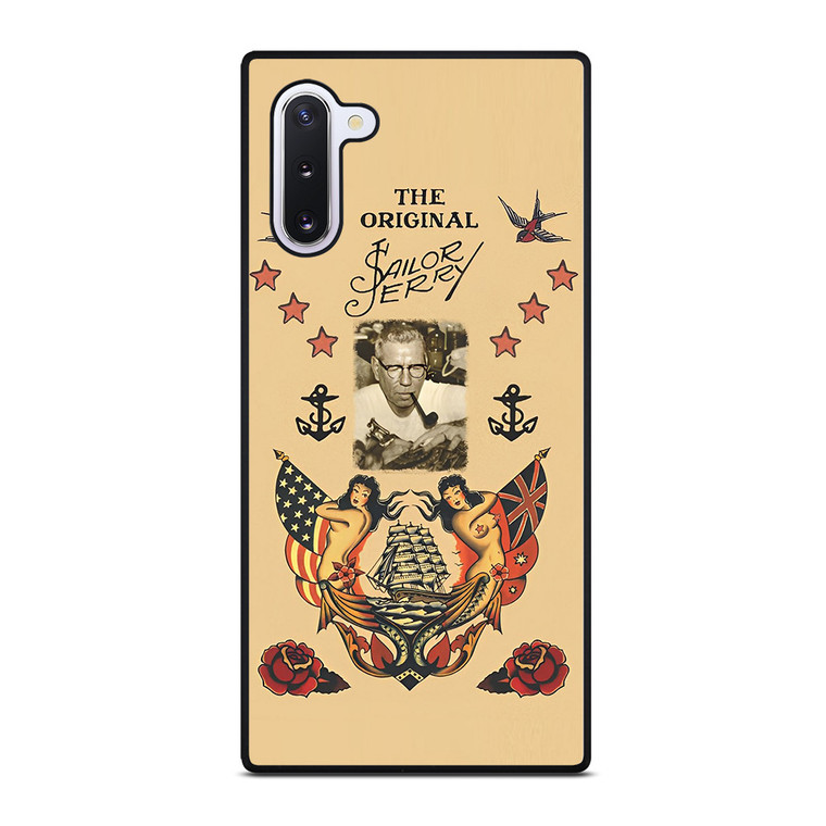 TATTOO SAILOR JERRY FACE Samsung Galaxy Note 10 Case Cover