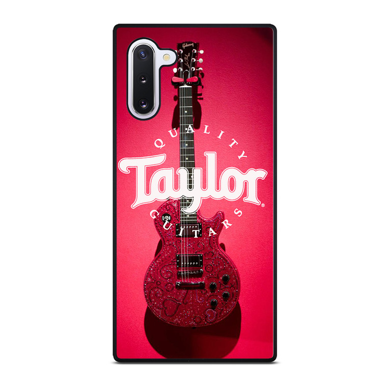TAYLOR QUALITY GUITARS RED Samsung Galaxy Note 10 Case Cover