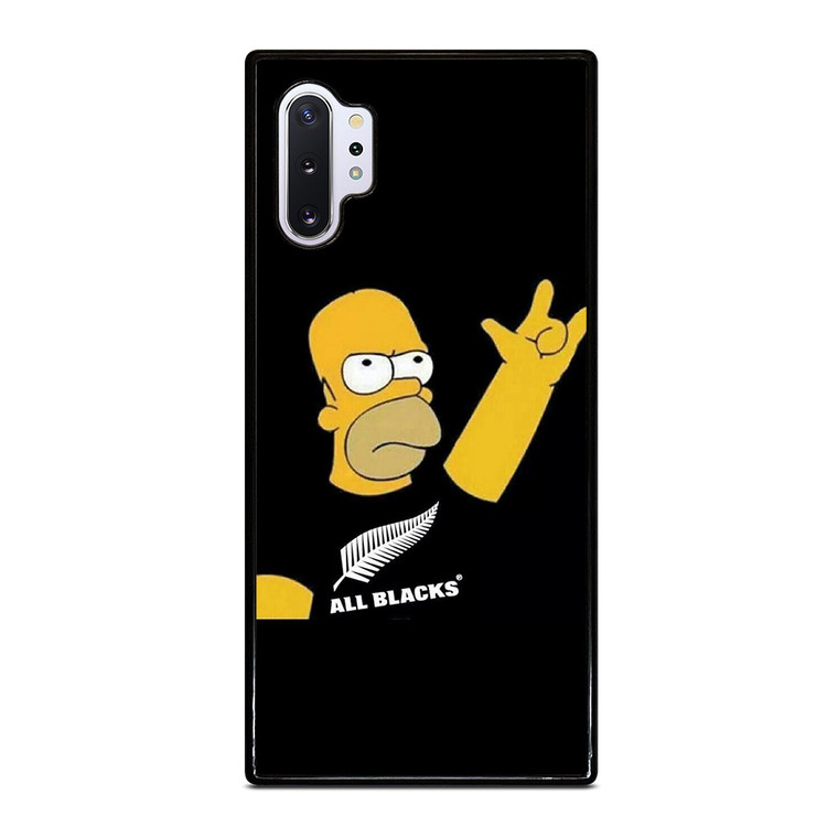 SIMPSON ALL BLACKS Samsung Galaxy Note 10 Plus Case Cover
