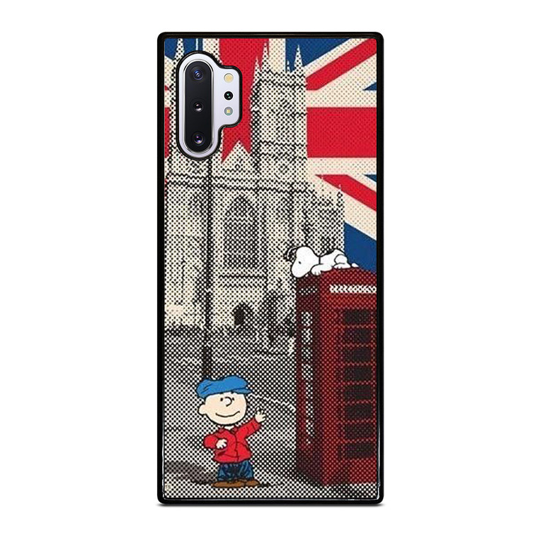 SNOOPY BOX TELEPHONE Samsung Galaxy Note 10 Plus Case Cover