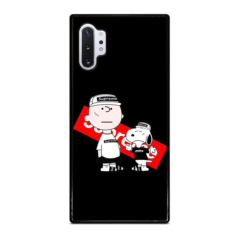 SNOOPY BROWN COOL SHIRT Samsung Galaxy Note 10 Plus Case Cover